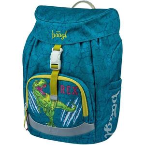 BAAGL AIRY T-REX Školní batoh, tyrkysová, velikost obraz