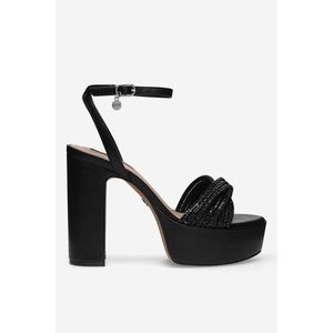 Sandály NINE WEST WFA2736-1 Materiál/-Syntetický obraz