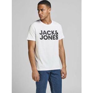 Jack & Jones Corp Triko Bílá obraz