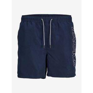 Jack & Jones Fiji Plavky Modrá obraz