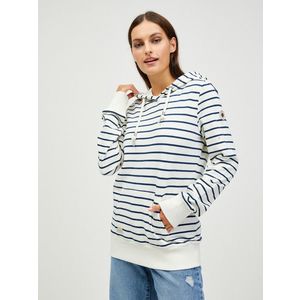 Ragwear Berit Stripes Mikina Bílá obraz