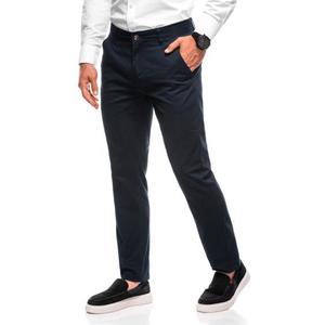 Pánské kalhoty chino P1476 navy obraz