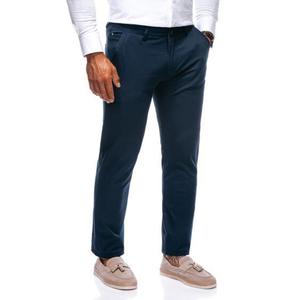 Pánské kalhoty chino P1477 navy obraz