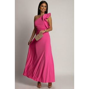 Ružové šaty na jedno rameno Vanity obraz