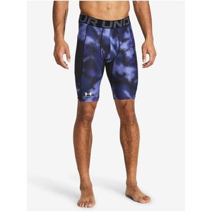 Fialové pánské vzorované kraťasy Under Armour UA HG Armour Printed Lg obraz