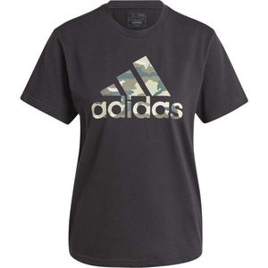 adidas CAMO GRAPHIC T-SHIRT Dámské triko, černá, velikost obraz