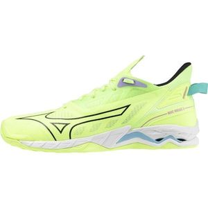 Mizuno WAVE MIRAGE 5 Pánská sálová obuv, reflexní neon, velikost 41 obraz