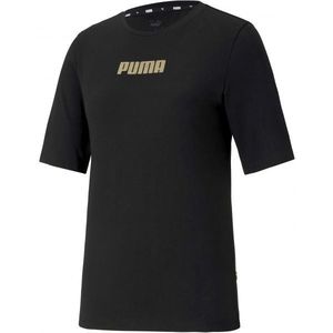 Puma MODERN BASICS TEE Dámské triko, černá, velikost obraz