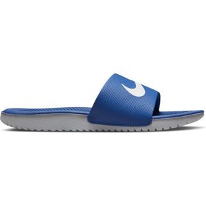 Nike KAWA SLIDE GS/PS Dětské pantofle, modrá, velikost 37.5 obraz
