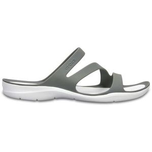 Crocs SWIFTWATER SANDAL W Dámské sandály, tmavě šedá, velikost 37/38 obraz