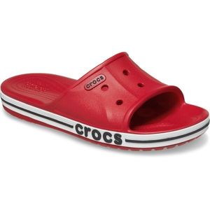Crocs BAYABAND SLIDE Unisex pantofle, červená, velikost 36/37 obraz