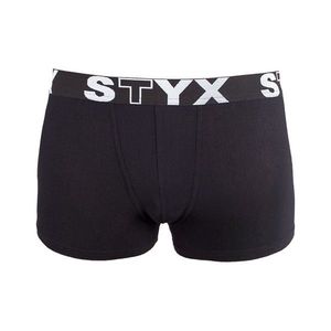 Dětské boxerky Styx sportovní guma černé obraz