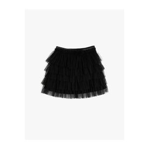 Koton Girl's Black Skirt obraz