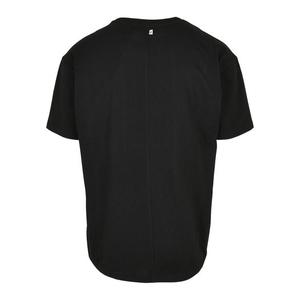 Zakřivené oversized tričko z organické bavlny, 2 balení černá+černá obraz