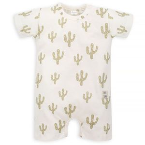 Pinokio Kids's Free Soul Romper Ecru/Print obraz