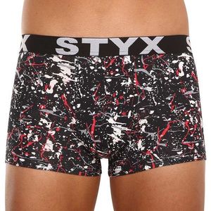 Pánské boxerky Styx art sportovní guma nadrozměr Jáchym obraz