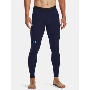 Tmavě modré pánské legíny Under Armour UA ColdGear Rush Leggings obraz