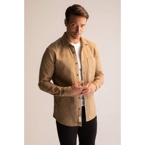 DEFACTO Modern Fit Long Sleeve Shirt obraz