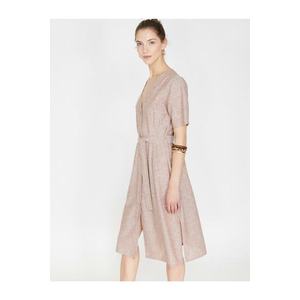 Koton Women's The Natural Look Dress. A Natural Textured Dress obraz