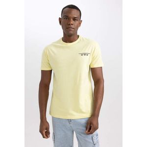 DEFACTO Regular Fit Crew Neck Printed T-Shirt obraz