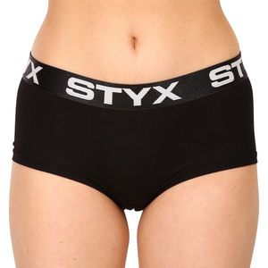 Dámské kalhotky Styx s nohavičkou černé obraz