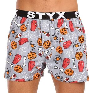 Pánské trenky Styx art sportovní guma Halloween rakve obraz