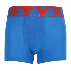 Dětské boxerky Styx sportovní guma modré obraz