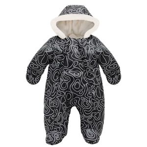 Pinokio Kids's Winter Warm Overall Black/Pattern obraz