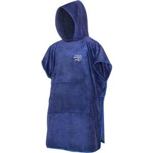 AQUA SPEED Unisex's Poncho Towel Navy Blue Pattern 10 obraz
