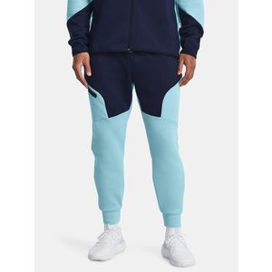 Modré sportovní tepláky Under Armour UA Unstoppable Flc Joggers obraz