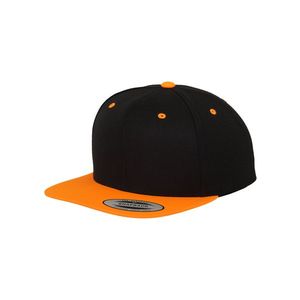 Klasický Snapback 2-Tone blk/neonorange obraz