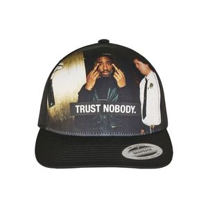 Tupac Trust Nobody Retro Trucker černý obraz
