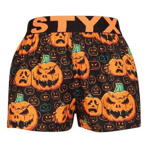 Dětské trenky Styx art sportovní guma Halloween dýně obraz