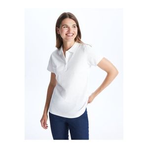 LC Waikiki Women's Polo Neck Straight Short Sleeve T-Shirt obraz