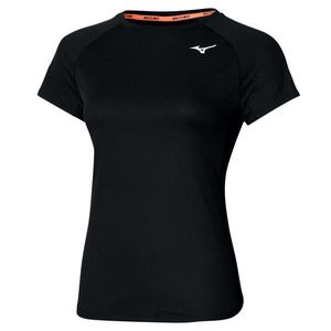 Dámské tričko Mizuno Dry Aero Flow Tee Black obraz