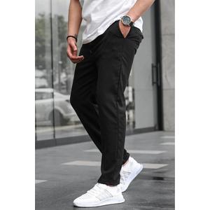 Madmext Men's Black Relaxed Trousers 6510 obraz