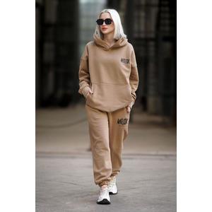 Madmext Women's Mink Hooded Tracksuit obraz