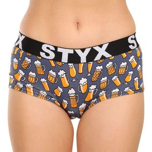 Dámské kalhotky Styx art s nohavičkou pivo obraz