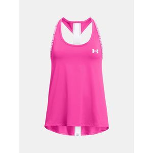 Tmavě růžové sportovní tílko Under Armour Knockout Tank obraz