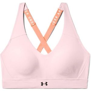 Sportovní podprsenka Under Armour Vanish Mid světle růžová, XS obraz