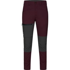 Dámské kalhoty Haglöfs Lite Slim Dark Red/Grey obraz