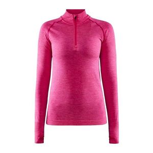 Dámské tričko Craft Core Dry Active Comfort Zip Pink obraz