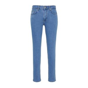 Trendyol Blue Skinny Fit Denim Jeans Jeans Trousers obraz