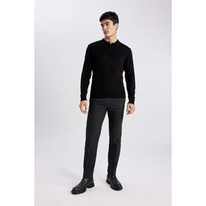 DEFACTO jogger Regular Hem Wool Look Trousers obraz