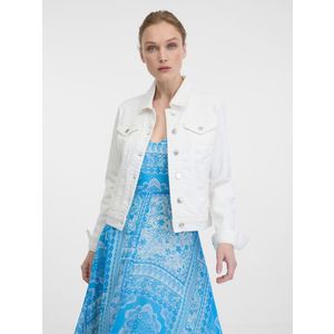 Orsay Bílá dámská džínová bunda - Dámské obraz