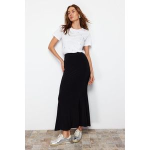 Trendyol Black Skirt obraz