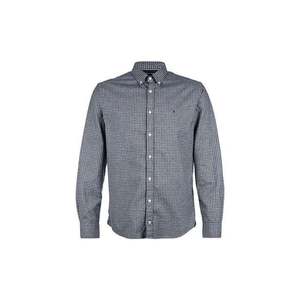 Tommy Hilfiger Shirt - JASPE MINI WINDOWPANE SHIRT grey obraz