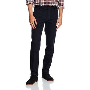 Tommy Hilfiger Jeans - DENTON CHINO STR CHARCOAL BLUE dark blue obraz