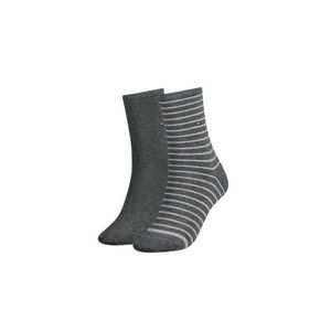 Tommy Hilfiger Socks - TH WOMEN SMALL STRIPE 2P grey obraz