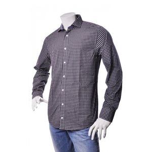 Tommy Hilfiger Shirt - ERIC CHK NFW6 blue-grey obraz